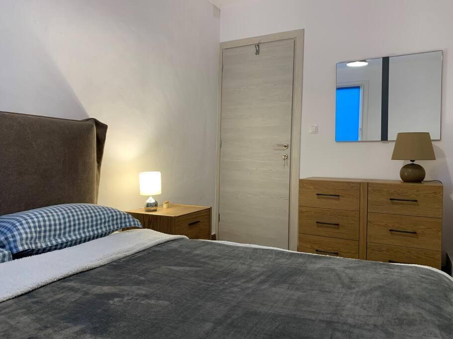 Blue Flag Award Winning Ormos Lo Beach: Home 1 Vrontados ภายนอก รูปภาพ