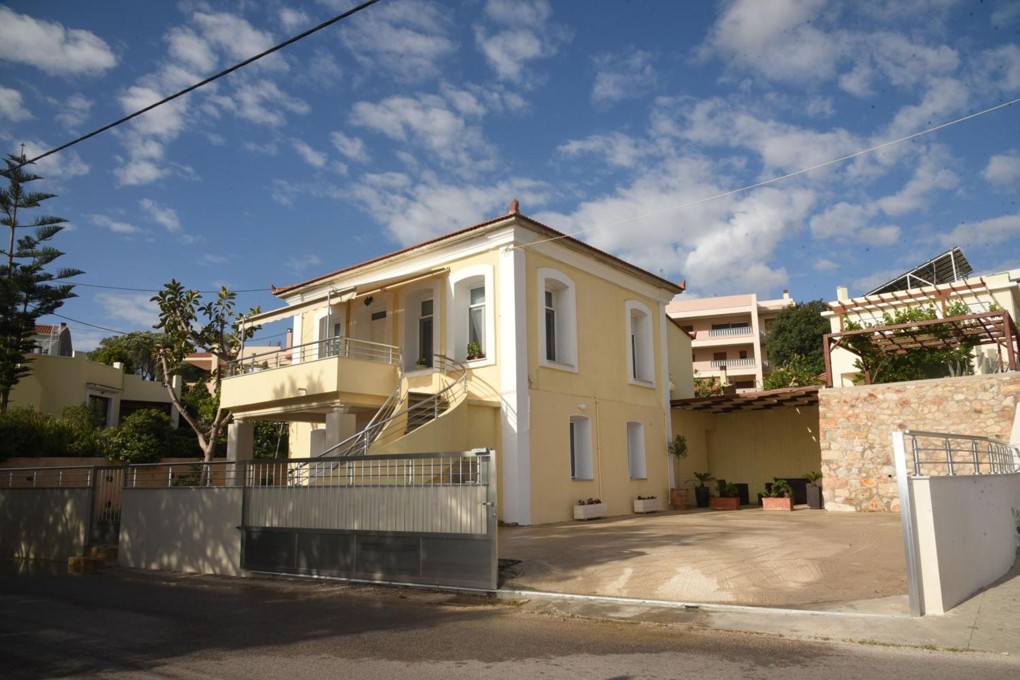 Blue Flag Award Winning Ormos Lo Beach: Home 1 Vrontados ภายนอก รูปภาพ